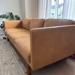 Leather sofa