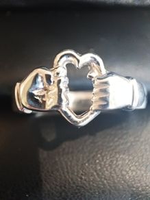 Alex & Ani Solid Silver Friendship Ring