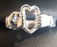 Alex & Ani Solid Silver Friendship Ring