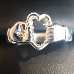 Alex & Ani Solid Silver Friendship Ring