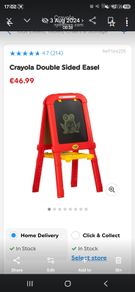 Crayola Art Desk and Easel