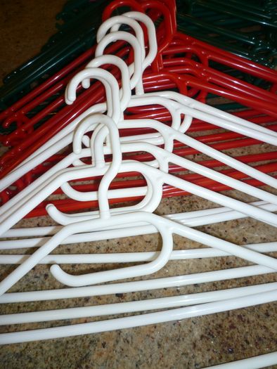 COAT HANGERS & 5 x TROUSER RACKS. Clothes Hangers  Jacket Top Trousers hangers. 6 colours.