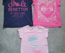 Benetton Girl's T-shirts, size: 1-2 years