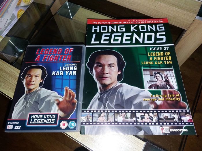 collection of Hong Kong Legend DVDs and magazine