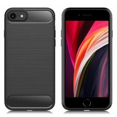 Case For Apple iPhone 7, 8, SE 2020, SE 2020, Carbon Fibre Effect Back Cover