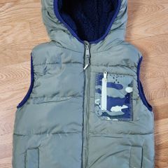 Marks & Spencer Gilet / M&S Bodywarmer Vest with hood - Boys - Age 5 to 6 years