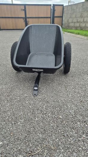 BERG Buddy John Deere Go Kart + BERG Trailer