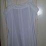 BNWT white long line linen Next white top size UK12 EU40 Postage included Image 3