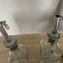 Reduced Set of tall oil and vinegar bottles in stand Image 5