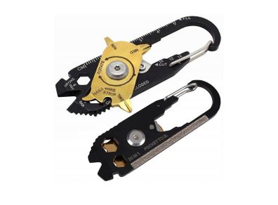 20-in-1 Multitool Carabiner Keyring