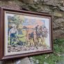 Horse Ploughing Scene (Linen ) Image 2