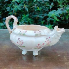 18th century creamware gravy boat