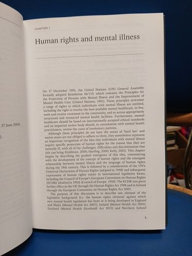 Mental Illness, Human Rights and the Law - Brendan D. Kelly
