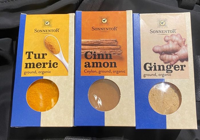 Organic Turmeric ginger cinnamon superfood