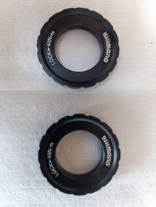 Shimano disc brakes lock rings pair
