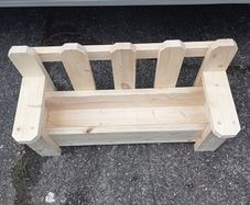 wooden planters