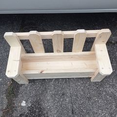wooden planters