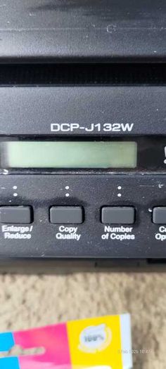Brother printer DCP-J132W (doesn't see Cyan ink) + inks