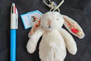 Jellycat Blossom Cream Bunny 'Berry' Bag Charm