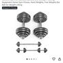 20-30 kg adjustable dumbles Image 2