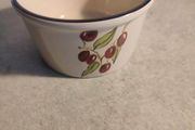 Ramekin Souffle Dishes Rayware Grape Design Vintage Dips Snacks Pies desserts