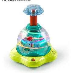 Bright Starts Press and Glow spinner
