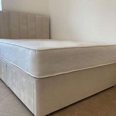Brand New Double High quality Divan Bed including Mattress