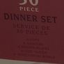 30 piece Staffordshire Dining Set..Boxed,Unused Image 2