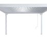 Pergolux Modern Pergola White 3x3x2.4m Image 2