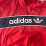 Vintage Adidas Trefoil windbreaker jacket - red and navy Image 5