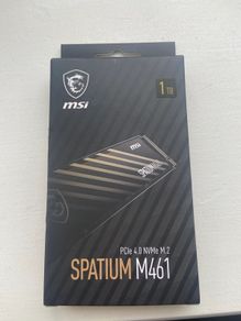 1TB SSD M2 Spatium M461 Pcle 4.0 Nvme M.2 Drive