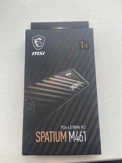 1TB SSD M2 Spatium M461 Pcle 4.0 Nvme M.2 Drive