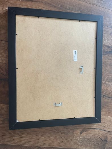 Picture Frame, black stained, 40x50 cm