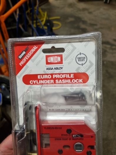 UNION StrongBOLT Euro Profile Cylinder Mortice Sashlock
