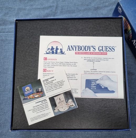 Vintage Anybodys Guess (1990's) Game