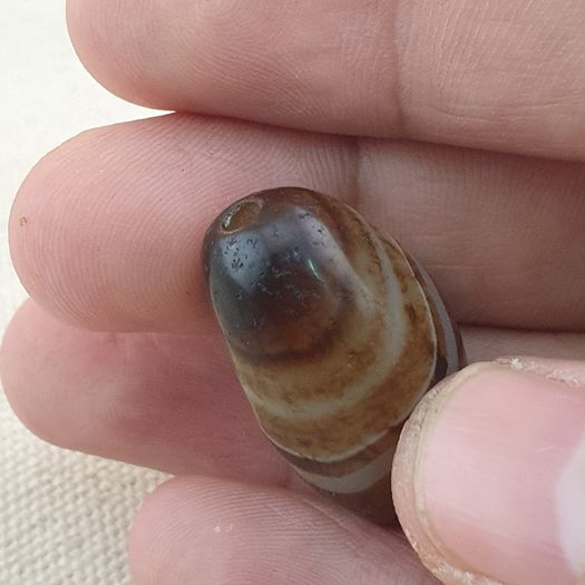 Vintage Beautiful Suliemani Eye Agate Bead Amulet