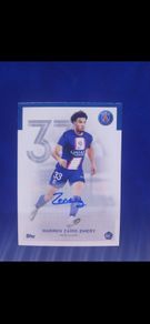 2022-23 Topps Paris Saint-Germain Warren Zaire-Emery Rookie Card RC AUTO