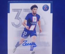 2022-23 Topps Paris Saint-Germain Warren Zaire-Emery Rookie Card RC AUTO