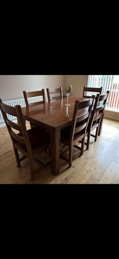 Table and chairs