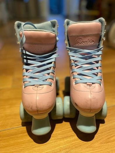 Rookie Bubblegum Pink Roller Skates UK J13 / EU 32