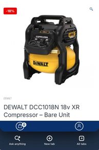 Dewalt cordless compressor