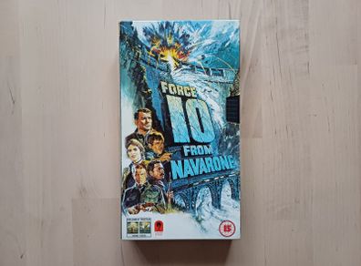 Force 10 From Navarone VHS War Film Harrison Ford 1978