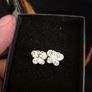 Little Vintage Butterfly Earrings Image 3