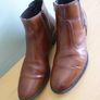 Brown Leather Chelsea Ladies Boots.  Side Zip. Colour Saddle Brown. Brand Ellen Blake.  Size Uk 6 / Eu 39.   In Very Good Condition. Quality Leather Image 5