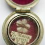 Rare Antique Religious Catholic Relic Reliquia of Saint Maria Goretti Catholic relic of S. Maria Gorgetti medallion charm pendant Image 2