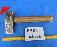 Stone Masons Pitching Hammer.