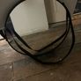 black round mirror with strap Image 7