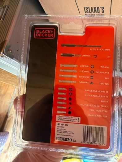 black and decker drill bits