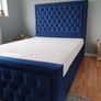 Hilton Double & King Size Bed Frame With Mattress Opt Image 9