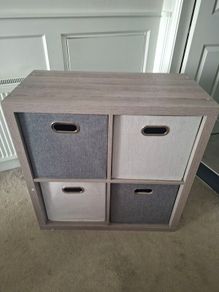 Shelving unit - 4 boxes